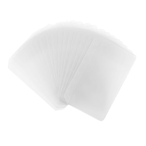 Homoyoyo 20 Stück Aufbewahrungstaschen Für Lose Blätter Durchsichtige Ordnertaschen Fotokarten Ordnerhüllen Dokumenten Organizer Fotohüllen Album Innenseitentaschen Gelochte Taschen von Homoyoyo