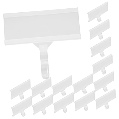 Homoyoyo 20 Stück Bar -label Mülleimer Etikettenhalter Für Supermärkte Etiketten Für Drahtgestelle Organisation Stapelbar Ziehen Um Clips Behälter Plastik Transparent Homoyoyo 20 Stück Bar -label Mülleimer Etikettenhalter Für Supermärkte Etiketten Für Drahtgestelle Organisation Stapelbar Ziehen Um Clips Behälter Plastik Transparent von Homoyoyo