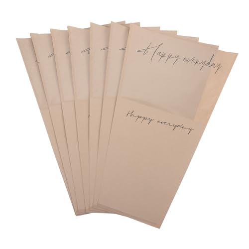 Homoyoyo 20 Stück Blumenstrauß Verpackungssäcke Kraftpapier Dekorative Geschenkverpackung für Blumenarrangements Strapazierfähige Blumenverpackungstaschen für Partys und Feste Homoyoyo 20 Stück Blumenstrauß Verpackungssäcke Kraftpapier Dekorative Geschenkverpackung für Blumenarrangements Strapazierfähige Blumenverpackungstaschen für Partys und Feste von Homoyoyo