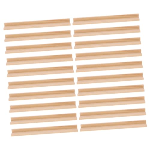 Homoyoyo 20 Stück Buchstabensockel aus Holz Kartenfächer für Spielkarten Fliesenregal Kartenhalterständer zum Dominohalter für den mexikanischen Zug Domino-Zubehör hölzern Beige Homoyoyo 20 Stück Buchstabensockel aus Holz Kartenfächer für Spielkarten Fliesenregal Kartenhalterständer zum Dominohalter für den mexikanischen Zug Domino-Zubehör hölzern Beige von Homoyoyo