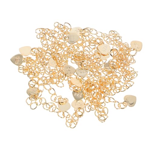 Homoyoyo 20 Stück Diy Ketten für Armbänder und Fußkettchen Hochwertige Bastelzubehör für Schmuckherstellung Hautfreundlich und Vielseitig Einsetzbar Homoyoyo 20 Stück Diy Ketten für Armbänder und Fußkettchen Hochwertige Bastelzubehör für Schmuckherstellung Hautfreundlich und Vielseitig Einsetzbar von Homoyoyo