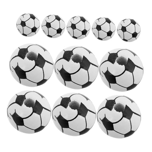 Homoyoyo 20 Stück Fußball-holzperlen Holzfußballperlen Kugelperlen Für Die Schmuckherstellung Perlen Für Jungen Kleine Sportbälle Perlen Für Fußball-armbänder Sportbälle Schmuck Homoyoyo 20 Stück Fußball-holzperlen Holzfußballperlen Kugelperlen Für Die Schmuckherstellung Perlen Für Jungen Kleine Sportbälle Perlen Für Fußball-armbänder Sportbälle Schmuck von Homoyoyo