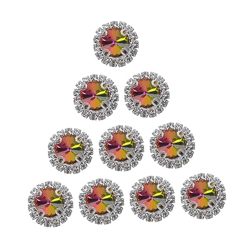 Homoyoyo 20 Stück Glitzernde Flachrücken Rhinestones für DIY Bastelprojekte Iridescente für Hochzeits und Partydekorationen Tischstreuung und Schmuckherstellung Homoyoyo 20 Stück Glitzernde Flachrücken Rhinestones für DIY Bastelprojekte Iridescente für Hochzeits und Partydekorationen Tischstreuung und Schmuckherstellung von Homoyoyo