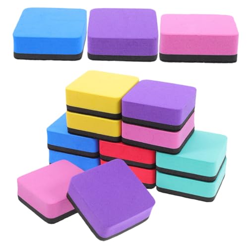 Homoyoyo 20 Stück Größe Trockene Magnetische Radiergummis Für Das Klassenzimmer Schüler Radiergummi Und Radierer Leicht Mini Aufbewahrung Büro Wiederverwendbar Farbig – Whiteboard von Homoyoyo