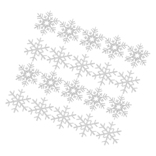 Homoyoyo 20 Stück Handgefertigte Haar Accessoires Materialien Winter Gefüllte Schneeflocke Für Applikationen Aufnäher Dekoratives Basteln Mini Dekorationen Thematische Verzierung Homoyoyo 20 Stück Handgefertigte Haar Accessoires Materialien Winter Gefüllte Schneeflocke Für Applikationen Aufnäher Dekoratives Basteln Mini Dekorationen Thematische Verzierung von Homoyoyo