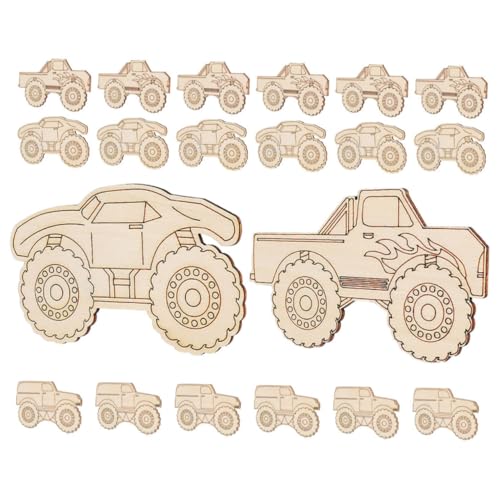Homoyoyo 20 Stück Holz Lkw Dekorationen Anhänger Autos Basteln Unfertige Ausschnittform Holzausschnitt Zum Basteln Kleiner Holzblöcke Unfertiger Holzausschnitt Autoausschnitt Homoyoyo 20 Stück Holz Lkw Dekorationen Anhänger Autos Basteln Unfertige Ausschnittform Holzausschnitt Zum Basteln Kleiner Holzblöcke Unfertiger Holzausschnitt Autoausschnitt von Homoyoyo