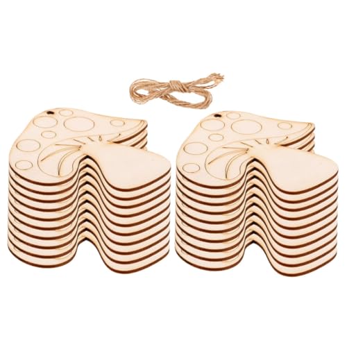 Homoyoyo 20 Stück Holzscheiben Pilzform Holzverzierungen Unbehandelte Holzstücke für DIY Bastelmaterialien Rustikale Dekorationen Wie Weihnachtsdeko und Wohnaccessoires Homoyoyo 20 Stück Holzscheiben Pilzform Holzverzierungen Unbehandelte Holzstücke für DIY Bastelmaterialien Rustikale Dekorationen Wie Weihnachtsdeko und Wohnaccessoires von Homoyoyo