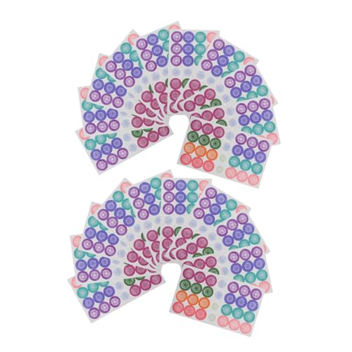 Homoyoyo 20 Stück Kreis-aufkleber, Binder-papier-lochschutz, Locher- -aufkleber, Stanzetiketten Für Büro-binderbedarf Homoyoyo 20 Stück Kreis-aufkleber, Binder-papier-lochschutz, Locher- -aufkleber, Stanzetiketten Für Büro-binderbedarf von Homoyoyo