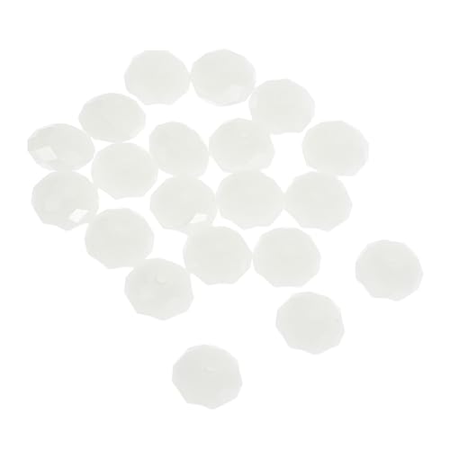 Homoyoyo 20 Stück Kristallperlen Für Die Schmuckherstellung Perlen Für Armbänder Sonnenfängerperlen Steine ​​für Die Schmuckherstellung Perlenarmband-kit Perlen Für Armband Beige von Homoyoyo