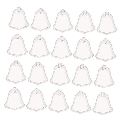 Homoyoyo 20 Stück Kunststoff Kerzenschalen Flammhemmende Diy Kerzenhalter Weihnachts Glocken Design Wiederverwendbar für Kerzengießen und Festliche Dekorationen Homoyoyo 20 Stück Kunststoff Kerzenschalen Flammhemmende Diy Kerzenhalter Weihnachts Glocken Design Wiederverwendbar für Kerzengießen und Festliche Dekorationen von Homoyoyo