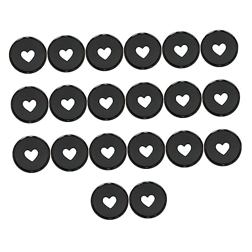 Homoyoyo 20 Stück Loseblatt-Notizbuch ordner mappen Notizbuchzubehör aktenmappe nootbook ordnee Scheiben zum Binden Heftscheiben für Notizblöcke Kunststoffscheiben Binderscheiben Abs Black Homoyoyo 20 Stück Loseblatt-Notizbuch ordner mappen Notizbuchzubehör aktenmappe nootbook ordnee Scheiben zum Binden Heftscheiben für Notizblöcke Kunststoffscheiben Binderscheiben Abs Black von Homoyoyo