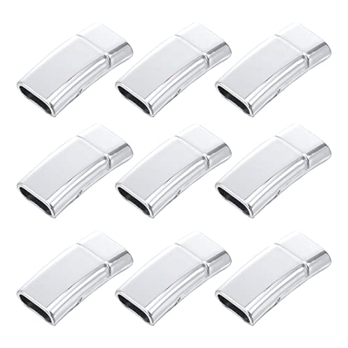 Homoyoyo 20 Stück Magnetschnalle Schmuck Kabel Armband -Making -Kit Schließe Zubehör zur Schmuckherstellung Schmuckkordelverbinder Magnetverschlüsse Silber Homoyoyo 20 Stück Magnetschnalle Schmuck Kabel Armband -Making -Kit Schließe Zubehör zur Schmuckherstellung Schmuckkordelverbinder Magnetverschlüsse Silber von Homoyoyo