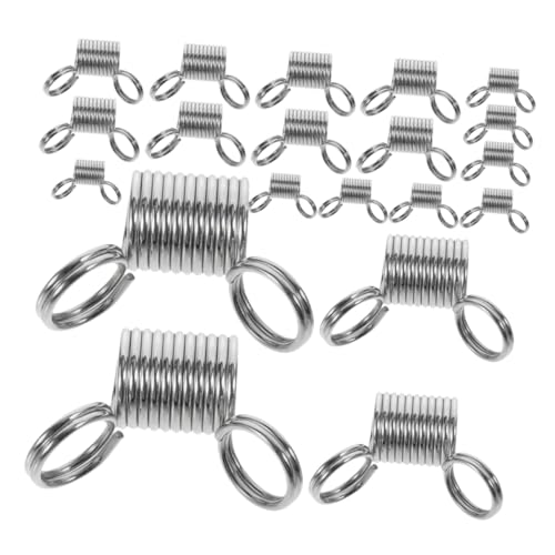 Homoyoyo 20 Stück Metallische Perlenklemmen für Schmuckherstellung zur Vermeidung von Perlenverlust DIY Werkzeuge für Armbänder und Ohrringe Homoyoyo 20 Stück Metallische Perlenklemmen für Schmuckherstellung zur Vermeidung von Perlenverlust DIY Werkzeuge für Armbänder und Ohrringe von Homoyoyo