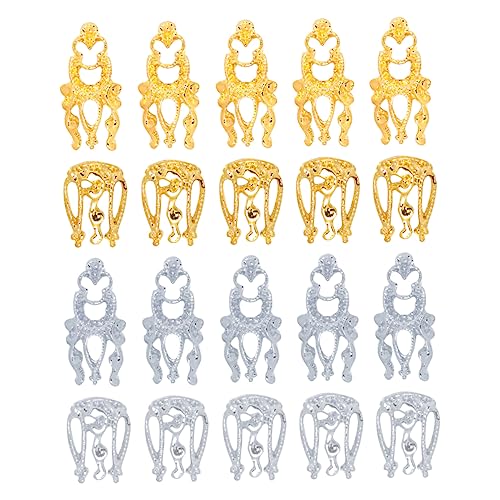 Homoyoyo 20 Stück Nagelkunst Dekorationen Stilvolle DIY Zubehör für Nägel Gold Silber für Maniküre Salon Heimgebrauch Designs für Besondere Anlässe Homoyoyo 20 Stück Nagelkunst Dekorationen Stilvolle DIY Zubehör für Nägel Gold Silber für Maniküre Salon Heimgebrauch Designs für Besondere Anlässe von Homoyoyo