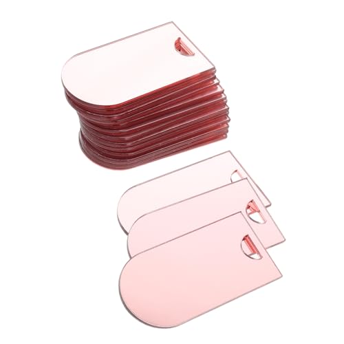 Homoyoyo 20 Stück Platzkarten aus Acryl Blanko Sitzkarten für Hochzeiten Partys und Veranstaltungen Wiederverwendbare Tischschilder zur Gästeanmeldung Elegante Dekoration für Reservierungen von Homoyoyo
