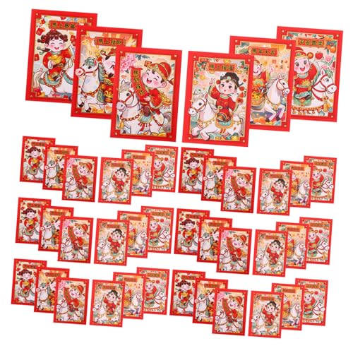 Homoyoyo 20 Stück Rote Umschläge Jahr Des Pferdes Chinesische Neujahrsumschläge Geldgeschenke Taschen mit Segenswünschen für Frühling Hochzeit Geburtstag Party für Erwachsene Homoyoyo 20 Stück Rote Umschläge Jahr Des Pferdes Chinesische Neujahrsumschläge Geldgeschenke Taschen mit Segenswünschen für Frühling Hochzeit Geburtstag Party für Erwachsene von Homoyoyo