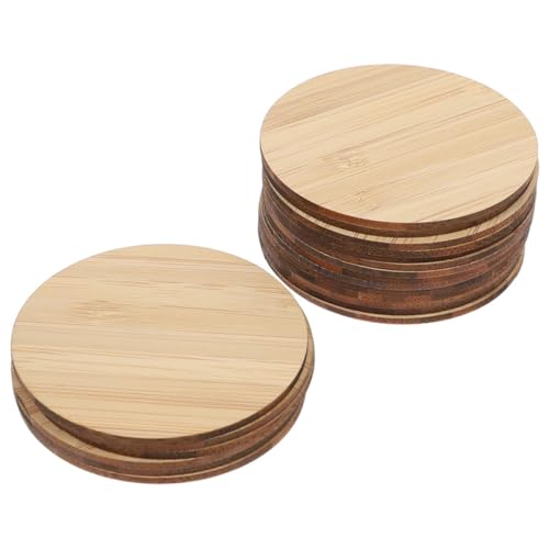 Homoyoyo 20 Stück Runde Unvollendete Bambusrohlinge DIY Malmaterialien Doppelseitig Blanko Glatte Oberfläche für Basteln Geschenkanhänger Kinderspielzeug und Dekoration Homoyoyo 20 Stück Runde Unvollendete Bambusrohlinge DIY Malmaterialien Doppelseitig Blanko Glatte Oberfläche für Basteln Geschenkanhänger Kinderspielzeug und Dekoration von Homoyoyo