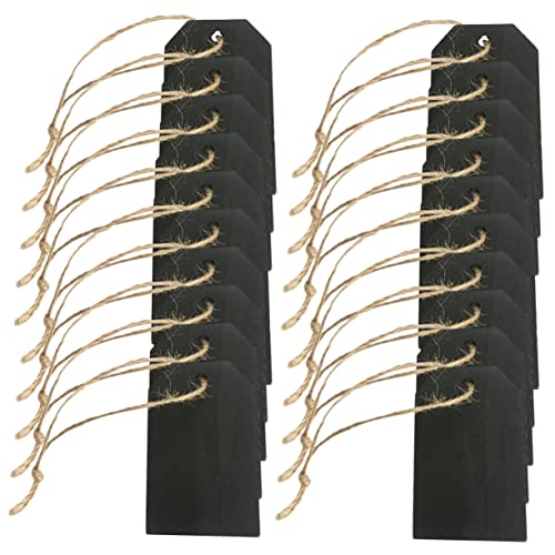 Homoyoyo 20 Stück Schild Etikett hängend klein Größe dekorativ platzkarte dekoanhänger Leere Tags Schmuckanhänger zum Aufhängen Tags für den Laden anzeigen Tags zu verkaufen hölzern Black Homoyoyo 20 Stück Schild Etikett hängend klein Größe dekorativ platzkarte dekoanhänger Leere Tags Schmuckanhänger zum Aufhängen Tags für den Laden anzeigen Tags zu verkaufen hölzern Black von Homoyoyo