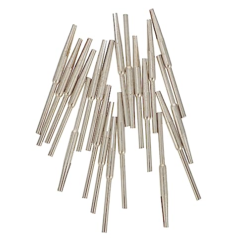 Homoyoyo 20 Stück Schleifpapier Klemmleisten Schleifpapierhalter Werkzeug Schleifen Sandpapier Schleifpapierhalterstange Werkzeug Zum Fixieren Von Schleifpapier Eisen Silver von Homoyoyo