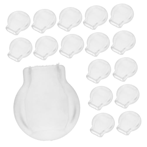 Homoyoyo 20 Stück Schmerzsichere Dichtungen Ohrringe Ohrringrücken Für Schlaffe Ohren Ohrpolster Aus Silikon Ohrclip-halterungen Clip-ohrring- Ohrring Zurück Tpe Transparent Homoyoyo 20 Stück Schmerzsichere Dichtungen Ohrringe Ohrringrücken Für Schlaffe Ohren Ohrpolster Aus Silikon Ohrclip-halterungen Clip-ohrring- Ohrring Zurück Tpe Transparent von Homoyoyo