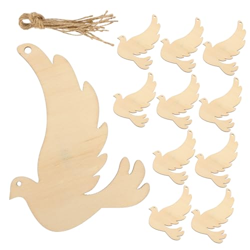 Homoyoyo 20 Stück Teiliges Anhänger mit Naturbelassene Holzscheiben für DIY Basteln Handbemalbare Vogel Holzornamente für Hochzeit Wohnkultur und Kreative Bastelprojekte Homoyoyo 20 Stück Teiliges Anhänger mit Naturbelassene Holzscheiben für DIY Basteln Handbemalbare Vogel Holzornamente für Hochzeit Wohnkultur und Kreative Bastelprojekte von Homoyoyo