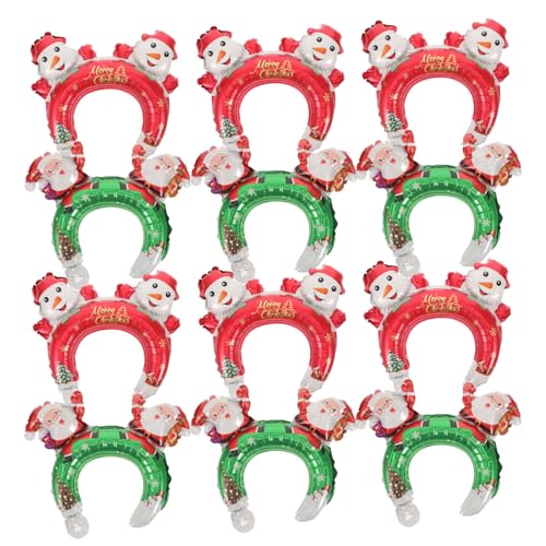 Homoyoyo 20 Stück Teiliges Aufblasbares Weihnachts Haarreif mit Weihnachtsmützen und Hirschgeweih Designs Leichte Party Haarreifen für Festliche Dekoration und Foto Requisiten bei Homoyoyo 20 Stück Teiliges Aufblasbares Weihnachts Haarreif mit Weihnachtsmützen und Hirschgeweih Designs Leichte Party Haarreifen für Festliche Dekoration und Foto Requisiten bei von Homoyoyo