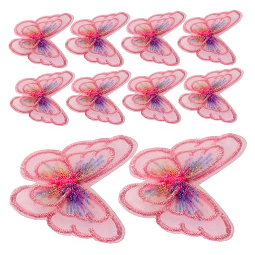 Homoyoyo 20 Stück Teiliges Bestickte Schmetterling Aufnäher Doppellagige Strapazierfähige Textilapplikationen für DIY Kleidung Taschen Hüte Handgefertigte Kleidung Accessoires Homoyoyo 20 Stück Teiliges Bestickte Schmetterling Aufnäher Doppellagige Strapazierfähige Textilapplikationen für DIY Kleidung Taschen Hüte Handgefertigte Kleidung Accessoires von Homoyoyo