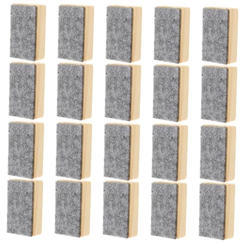 Homoyoyo 20 Stück Teiliges Blackboard Radierer aus Holz mit Filz Wiederverwendbarer Kreidetafel Reiniger für Klassenzimmer und Lehrerbedarf Langlebig und Leicht für Schule und Büro Homoyoyo 20 Stück Teiliges Blackboard Radierer aus Holz mit Filz Wiederverwendbarer Kreidetafel Reiniger für Klassenzimmer und Lehrerbedarf Langlebig und Leicht für Schule und Büro von Homoyoyo