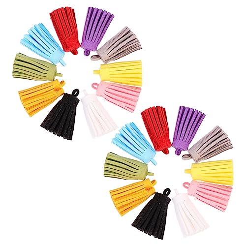 Homoyoyo 20 Stück Teiliges Bunte DIY Anhänger für Ohrringe Schlüsselanhänger Handyhüllen und Schmuck Bastelzubehör Handgefertigte Modische Quasten pendants Homoyoyo 20 Stück Teiliges Bunte DIY Anhänger für Ohrringe Schlüsselanhänger Handyhüllen und Schmuck Bastelzubehör Handgefertigte Modische Quasten pendants von Homoyoyo