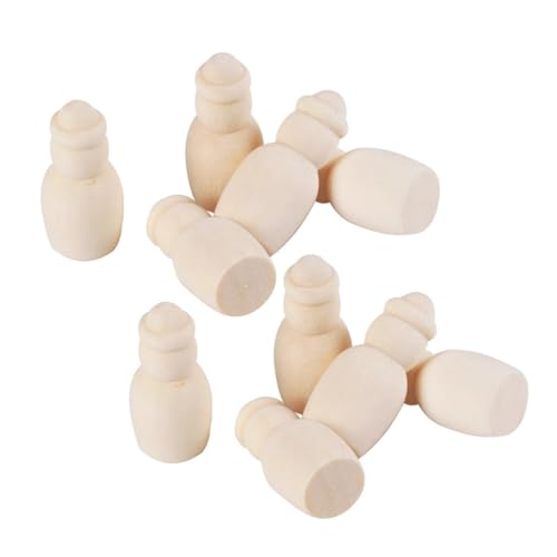 Homoyoyo 20 Stück Teiliges DIY Holzfiguren Bemalbare Mini Holzpuppen mit Glatter Oberfläche Bastelset für Fantasie und Handwerklichen Fähigkeiten Homoyoyo 20 Stück Teiliges DIY Holzfiguren Bemalbare Mini Holzpuppen mit Glatter Oberfläche Bastelset für Fantasie und Handwerklichen Fähigkeiten von Homoyoyo