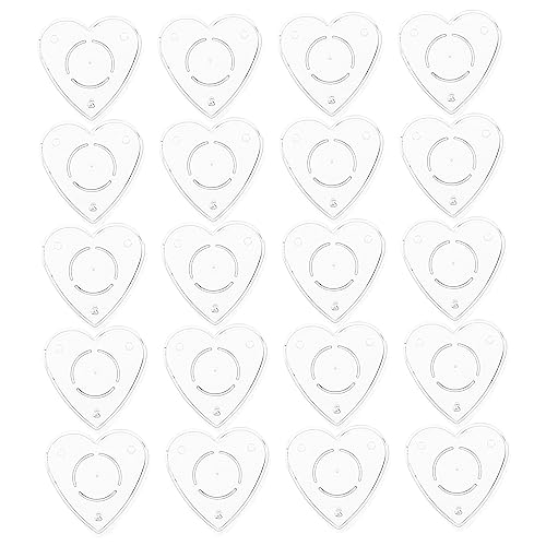 Homoyoyo 20 Stück Teiliges DIY Kerzenformen Kunststoff Teelichtbehälter für Romantische Dekoration und Kerzenherstellung Einfach zu Verwenden Langlebig und Wiederverwendbar von Homoyoyo