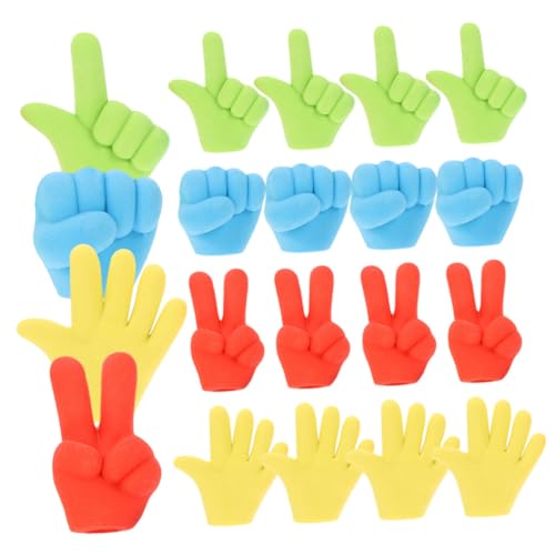 Homoyoyo 20 Stück Teiliges Dekorative Finger Radiergummis für Weiche Langlebige Radiergummis zum Zeichnen und Schreiben Praktische Bleistiftradierer für Schule und Kindergarten Homoyoyo 20 Stück Teiliges Dekorative Finger Radiergummis für Weiche Langlebige Radiergummis zum Zeichnen und Schreiben Praktische Bleistiftradierer für Schule und Kindergarten von Homoyoyo