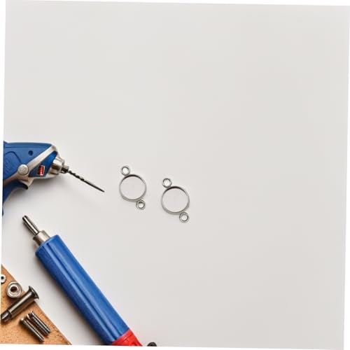 Homoyoyo 20 Stück Teiliges Edelstahl Schmuckanhänger Rundes Bezel Tray mit Doppelten Ösen Blanke Fassung für DIY Schmuckherstellung Armbänder Anhänger Basteln Homoyoyo 20 Stück Teiliges Edelstahl Schmuckanhänger Rundes Bezel Tray mit Doppelten Ösen Blanke Fassung für DIY Schmuckherstellung Armbänder Anhänger Basteln von Homoyoyo
