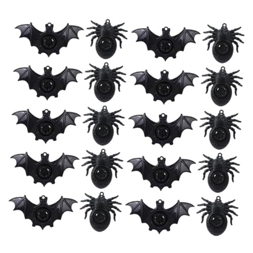 Homoyoyo 20 Stück Teiliges Halloween Pfeifenspielzeug Pfeifen in Spinnenform und Fledermausdesign Leichte Partydeko für Halloween Party Mitgebsel und Spaßmacher Homoyoyo 20 Stück Teiliges Halloween Pfeifenspielzeug Pfeifen in Spinnenform und Fledermausdesign Leichte Partydeko für Halloween Party Mitgebsel und Spaßmacher von Homoyoyo