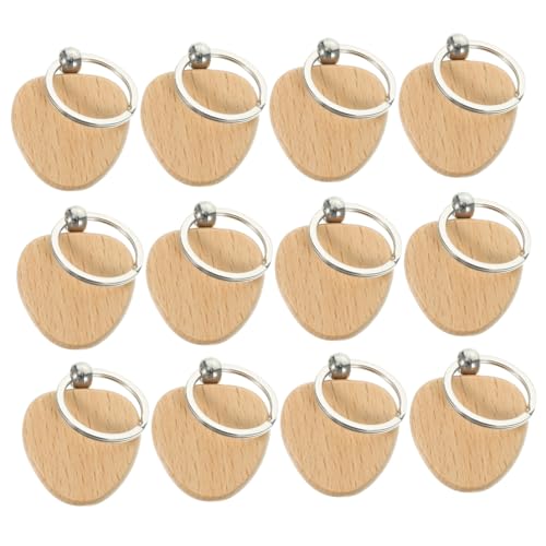 Homoyoyo 20 Stück Teiliges Holz Schlüsselanhänger Blanko zum Selbstgestalten Robuste Buche mit Glatter Oberfläche Vielseitig für DIY Gravur und Dekoration als Schlüssel und Taschenanhänger Homoyoyo 20 Stück Teiliges Holz Schlüsselanhänger Blanko zum Selbstgestalten Robuste Buche mit Glatter Oberfläche Vielseitig für DIY Gravur und Dekoration als Schlüssel und Taschenanhänger von Homoyoyo