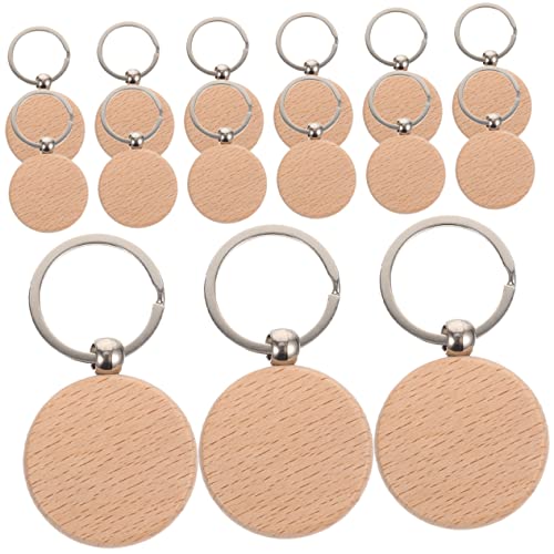 Homoyoyo 20 Stück Teiliges Holz Schlüsselanhänger DIY Schlüsselring Holzanhänger für Taschen Rucksäcke und Handyhüllen für Bastelfreunde Homoyoyo 20 Stück Teiliges Holz Schlüsselanhänger DIY Schlüsselring Holzanhänger für Taschen Rucksäcke und Handyhüllen für Bastelfreunde von Homoyoyo