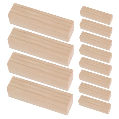 Homoyoyo 20 Stück Teiliges Holzblock Naturbelassenes Kiefernholz Blanke Holzklötze für Anfänger Diy Schnitz und Bastelholz für Kreative Holzarbeiten Homoyoyo 20 Stück Teiliges Holzblock Naturbelassenes Kiefernholz Blanke Holzklötze für Anfänger Diy Schnitz und Bastelholz für Kreative Holzarbeiten von Homoyoyo