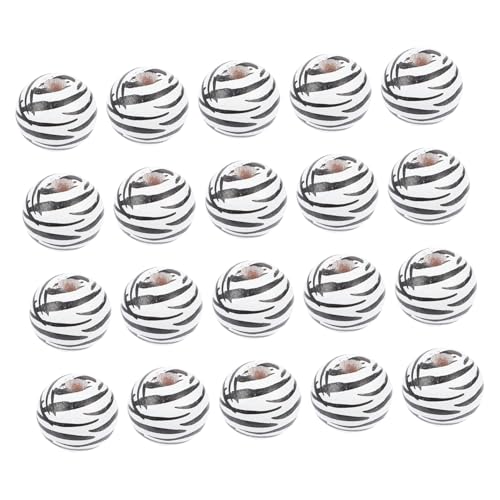 Homoyoyo 20 Stück Teiliges Holzperlen für Schmuckherstellung Natürliche DIY Bastelperlen zum Auffädeln Vielseitige Holzkugeln für Armbänder und Halsketten Geeignet für Charms und Kreative Homoyoyo 20 Stück Teiliges Holzperlen für Schmuckherstellung Natürliche DIY Bastelperlen zum Auffädeln Vielseitige Holzkugeln für Armbänder und Halsketten Geeignet für Charms und Kreative von Homoyoyo