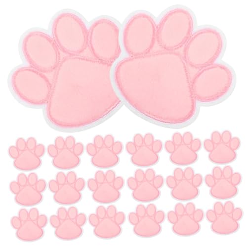 Homoyoyo 20 Stück Teiliges Hundepfoten Stoffpatches zum Aufnähen Bestickte Applikationen für Jacken Kleidung und Rucksäcke Langlebige DIY Zubehör Hautfreundlich und Trendbewusst Homoyoyo 20 Stück Teiliges Hundepfoten Stoffpatches zum Aufnähen Bestickte Applikationen für Jacken Kleidung und Rucksäcke Langlebige DIY Zubehör Hautfreundlich und Trendbewusst von Homoyoyo