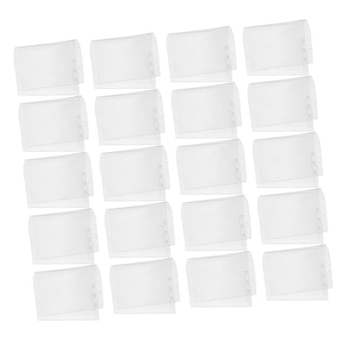 Homoyoyo 20 Stück Teiliges Klare PVC Binder Taschen für Ordner Transparente Dokumentenhüllen für Büroorganisation Vielseitige Aufbewahrungstaschen für Notizbücher und Planer Homoyoyo 20 Stück Teiliges Klare PVC Binder Taschen für Ordner Transparente Dokumentenhüllen für Büroorganisation Vielseitige Aufbewahrungstaschen für Notizbücher und Planer von Homoyoyo