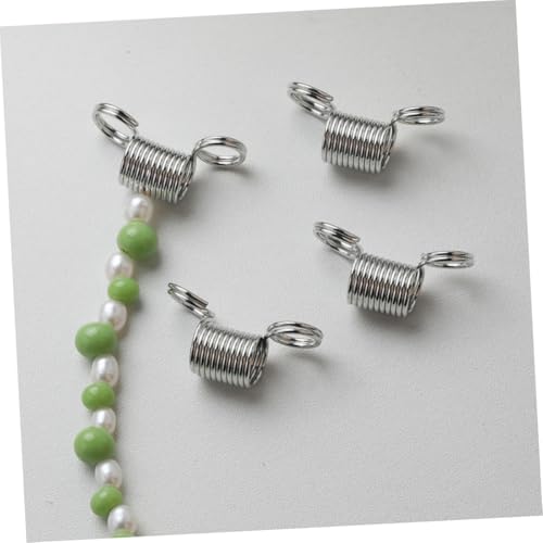 Homoyoyo 20 Stück Teiliges Metall Federklemmen für Schmuckherstellung Rutschend zum Verhindern von Perlenverlust Vielseitig Einsetzbar für Armbänder Halsketten und DIY Perlenarbeiten Homoyoyo 20 Stück Teiliges Metall Federklemmen für Schmuckherstellung Rutschend zum Verhindern von Perlenverlust Vielseitig Einsetzbar für Armbänder Halsketten und DIY Perlenarbeiten von Homoyoyo