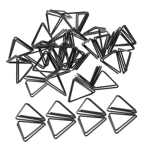 Homoyoyo 20 Stück Teiliges Metall Memo Clips Dreieckige Kartenhalter Stabile Tischkartenhalter für Fotos Notizen Partydekoration Schwarz Homoyoyo 20 Stück Teiliges Metall Memo Clips Dreieckige Kartenhalter Stabile Tischkartenhalter für Fotos Notizen Partydekoration Schwarz von Homoyoyo