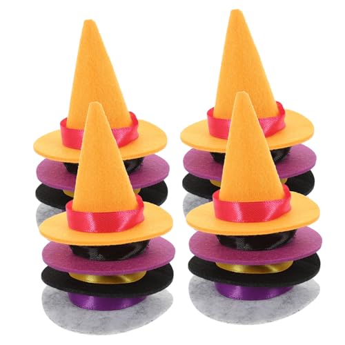 Homoyoyo 20 Stück Teiliges Mini Hexenhut Halloween Party Dekoration Kleine Hexenhüte Schwarz Orange Diy Weinflaschen Deko Festliche Halloween Stimmung für Zuhause und Feiern Homoyoyo 20 Stück Teiliges Mini Hexenhut Halloween Party Dekoration Kleine Hexenhüte Schwarz Orange Diy Weinflaschen Deko Festliche Halloween Stimmung für Zuhause und Feiern von Homoyoyo