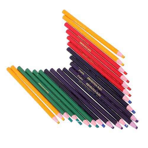 Homoyoyo 20 Stück Teiliges Multi Farbset Wachsmalstifte mit Abziehpapier Tragbare China Marker für Nähen Zeichnen Quiltmarkierung Langlebige und Praktische Zeichenstifte für Handwerk und Homoyoyo 20 Stück Teiliges Multi Farbset Wachsmalstifte mit Abziehpapier Tragbare China Marker für Nähen Zeichnen Quiltmarkierung Langlebige und Praktische Zeichenstifte für Handwerk und von Homoyoyo