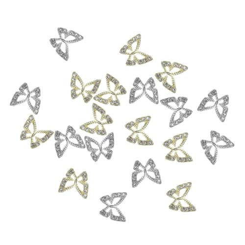 Homoyoyo 20 Stück Teiliges Nagel deko aus Legierung und Funkelnden Strasssteinen Langlebige Nagel charms für Damen für Maniküre DIY Hochzeit und Festtage Homoyoyo 20 Stück Teiliges Nagel deko aus Legierung und Funkelnden Strasssteinen Langlebige Nagel charms für Damen für Maniküre DIY Hochzeit und Festtage von Homoyoyo