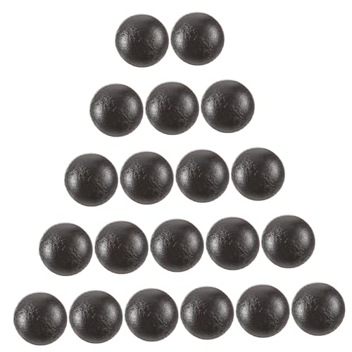 Homoyoyo 20 Stück Teiliges Natürliche Holzknöpfe Rund DIY nähknöpfe für Mäntel Blazer Hemden Vielseitige Handarbeitsknöpfe zum Annähen und Basteln Passend für Overcoats und Kleidung von Homoyoyo