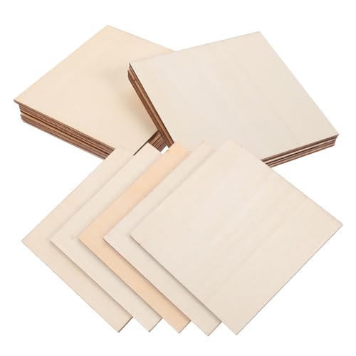Homoyoyo 20 Stück Teiliges Natürliche Holzscheiben Quadratisch Roh zum Bemalen DIY Holzplatten Basteln Kreative Holzdekoration für Geburtstag Hochzeit und Heimkunst Homoyoyo 20 Stück Teiliges Natürliche Holzscheiben Quadratisch Roh zum Bemalen DIY Holzplatten Basteln Kreative Holzdekoration für Geburtstag Hochzeit und Heimkunst von Homoyoyo