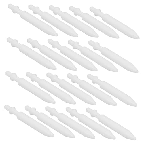 Homoyoyo 20 Stück Teiliges Nylon Ersatzspitzen für Marker und Acrylfarbenstifte Präzise Schreibspitzen Langlebige Nylonkonstruktion für Büro Kunstprojekte von Homoyoyo
