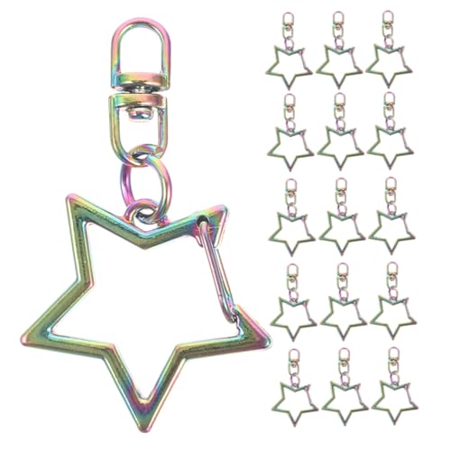 Homoyoyo 20 Stück Teiliges Schlüsselanhänger Sternform Drehbarer Karabiner Vielseitiger DIY Anhänger für Rucksäcke Taschen und Schlüssel Kompakt Tragbar Robust und Stilvoll Homoyoyo 20 Stück Teiliges Schlüsselanhänger Sternform Drehbarer Karabiner Vielseitiger DIY Anhänger für Rucksäcke Taschen und Schlüssel Kompakt Tragbar Robust und Stilvoll von Homoyoyo