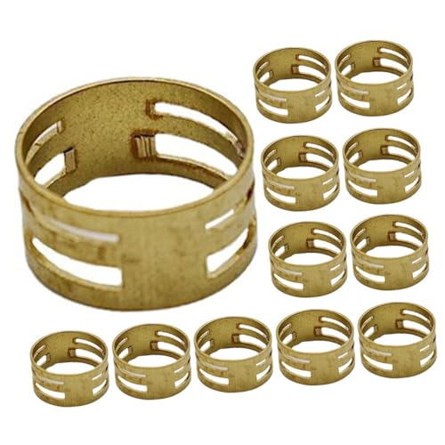 Homoyoyo 20 Stück Teiliges Sprungring Öffner aus Kupfer Fach Nut für Schmuckherstellung und Reparatur Vielseitiges DIY Tool für Runde Binderinge in Verschiedenen Langlebig und Einfach zu Homoyoyo 20 Stück Teiliges Sprungring Öffner aus Kupfer Fach Nut für Schmuckherstellung und Reparatur Vielseitiges DIY Tool für Runde Binderinge in Verschiedenen Langlebig und Einfach zu von Homoyoyo